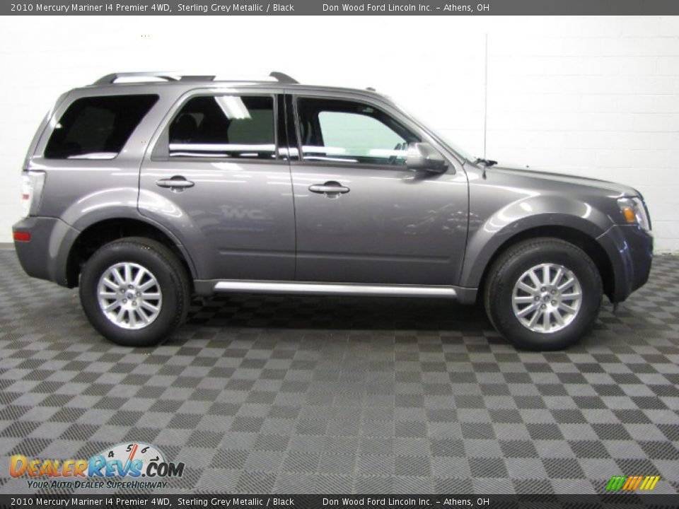 2010 Mercury Mariner I4 Premier 4WD Sterling Grey Metallic / Black Photo #3