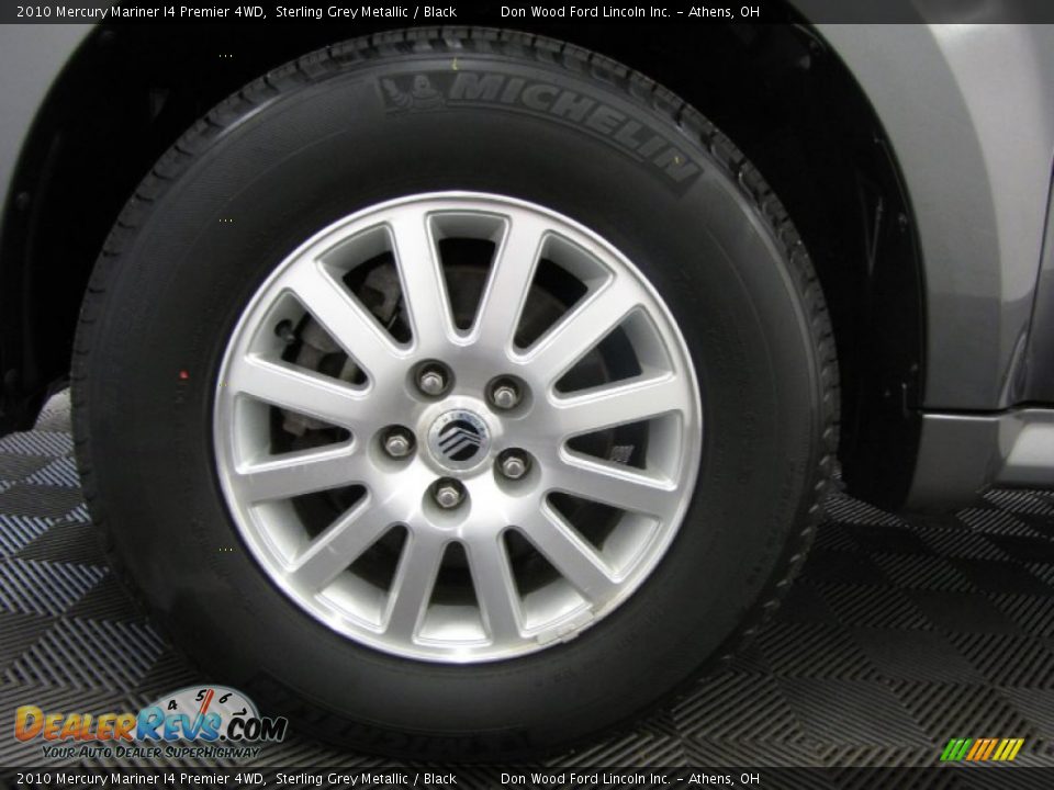 2010 Mercury Mariner I4 Premier 4WD Sterling Grey Metallic / Black Photo #20