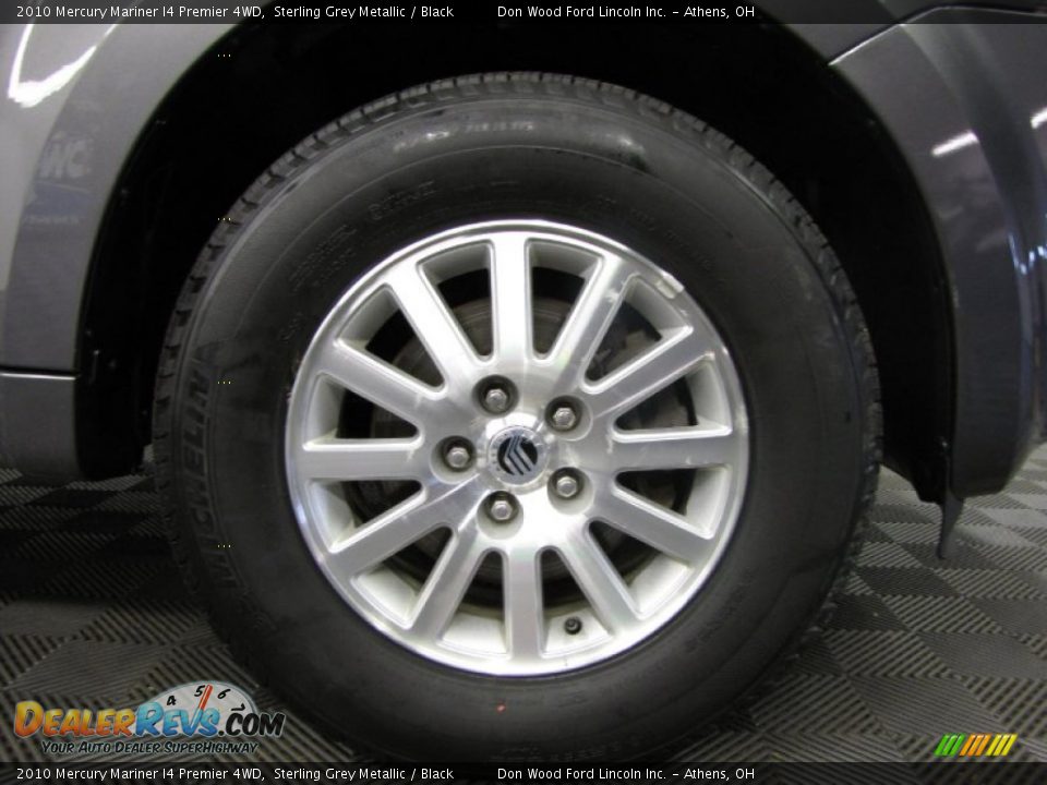 2010 Mercury Mariner I4 Premier 4WD Sterling Grey Metallic / Black Photo #21