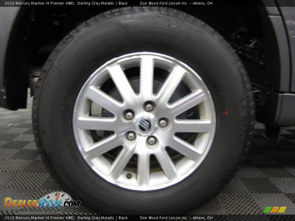 2010 Mercury Mariner I4 Premier 4WD Sterling Grey Metallic / Black Photo #22