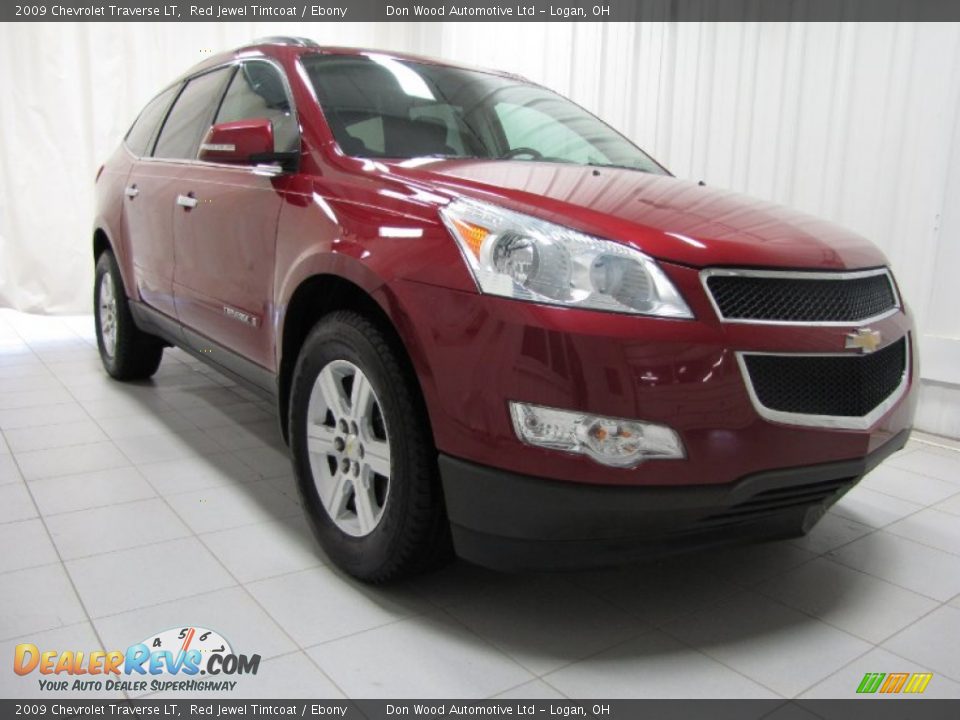 2009 Chevrolet Traverse LT Red Jewel Tintcoat / Ebony Photo #1