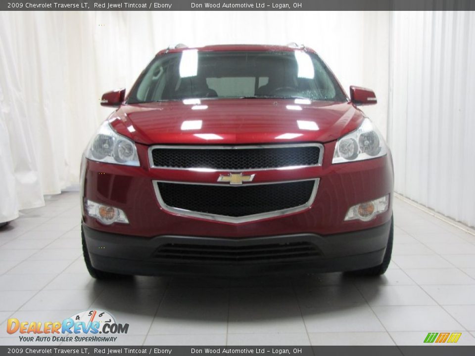 2009 Chevrolet Traverse LT Red Jewel Tintcoat / Ebony Photo #2