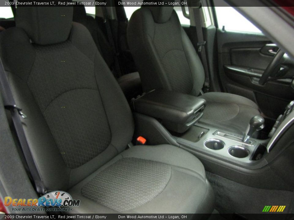 2009 Chevrolet Traverse LT Red Jewel Tintcoat / Ebony Photo #10