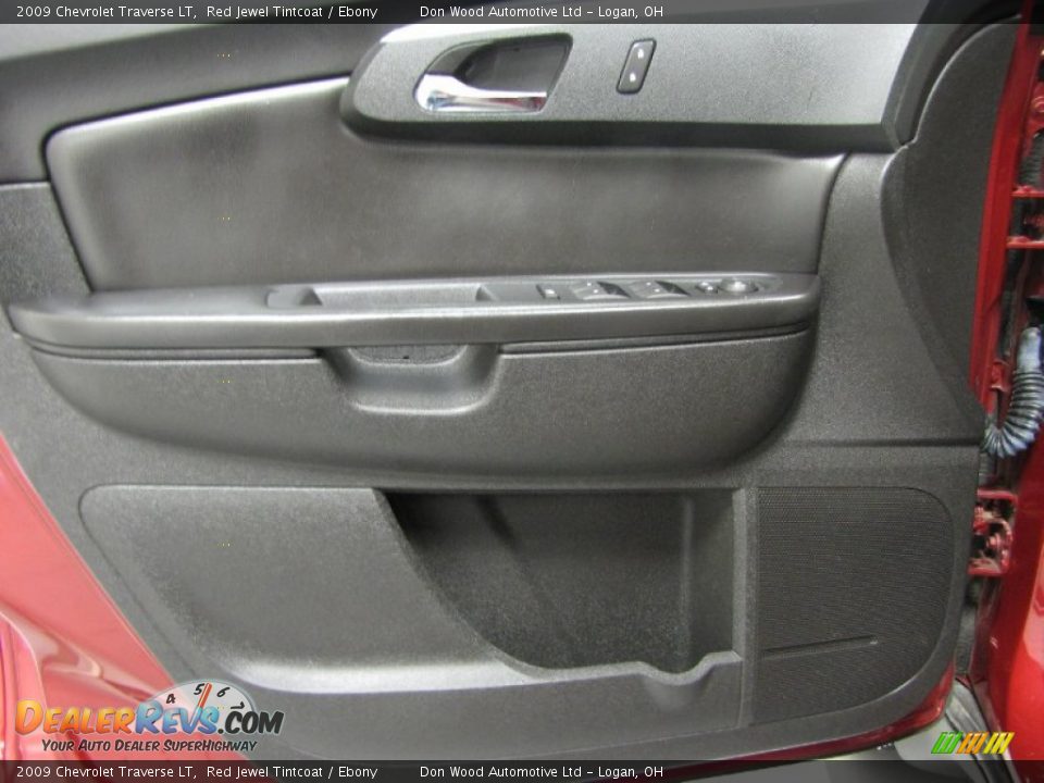 2009 Chevrolet Traverse LT Red Jewel Tintcoat / Ebony Photo #12