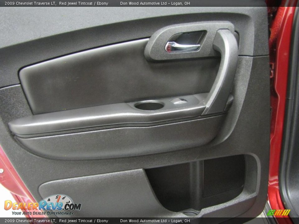 2009 Chevrolet Traverse LT Red Jewel Tintcoat / Ebony Photo #14