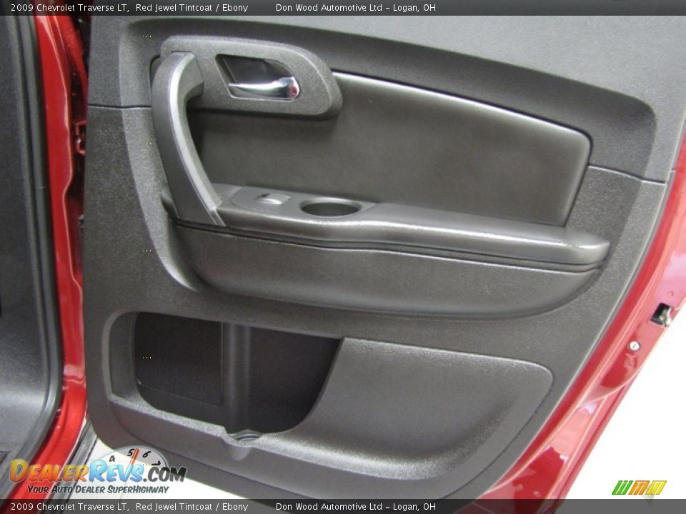 2009 Chevrolet Traverse LT Red Jewel Tintcoat / Ebony Photo #15