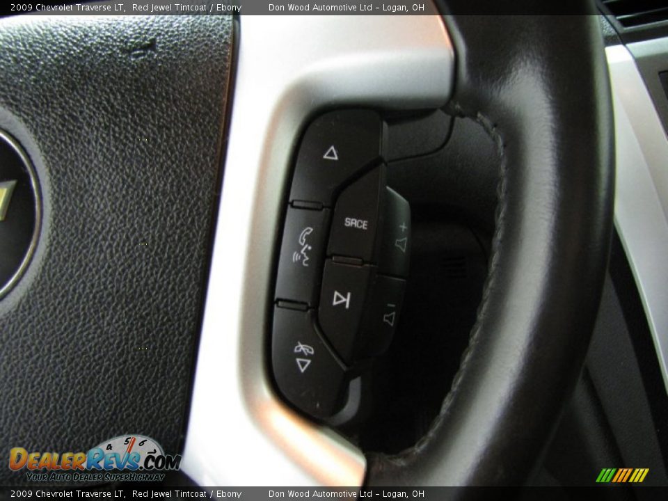 2009 Chevrolet Traverse LT Red Jewel Tintcoat / Ebony Photo #19