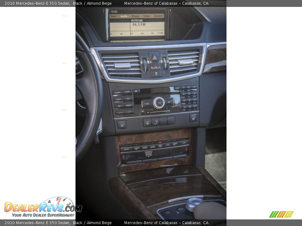 2010 Mercedes-Benz E 350 Sedan Black / Almond Beige Photo #5