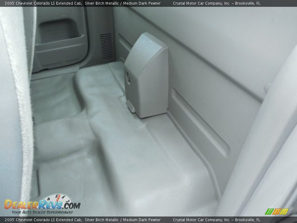 2005 Chevrolet Colorado LS Extended Cab Silver Birch Metallic / Medium Dark Pewter Photo #5