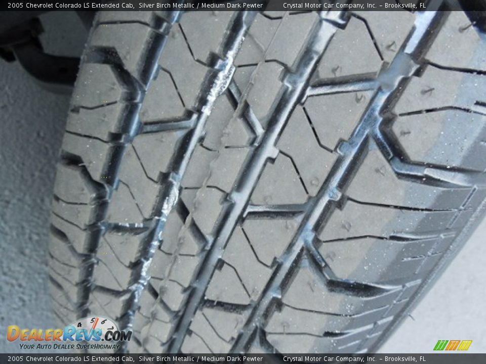 2005 Chevrolet Colorado LS Extended Cab Silver Birch Metallic / Medium Dark Pewter Photo #15