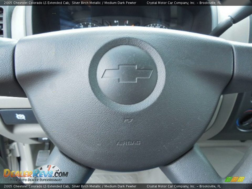 2005 Chevrolet Colorado LS Extended Cab Silver Birch Metallic / Medium Dark Pewter Photo #21