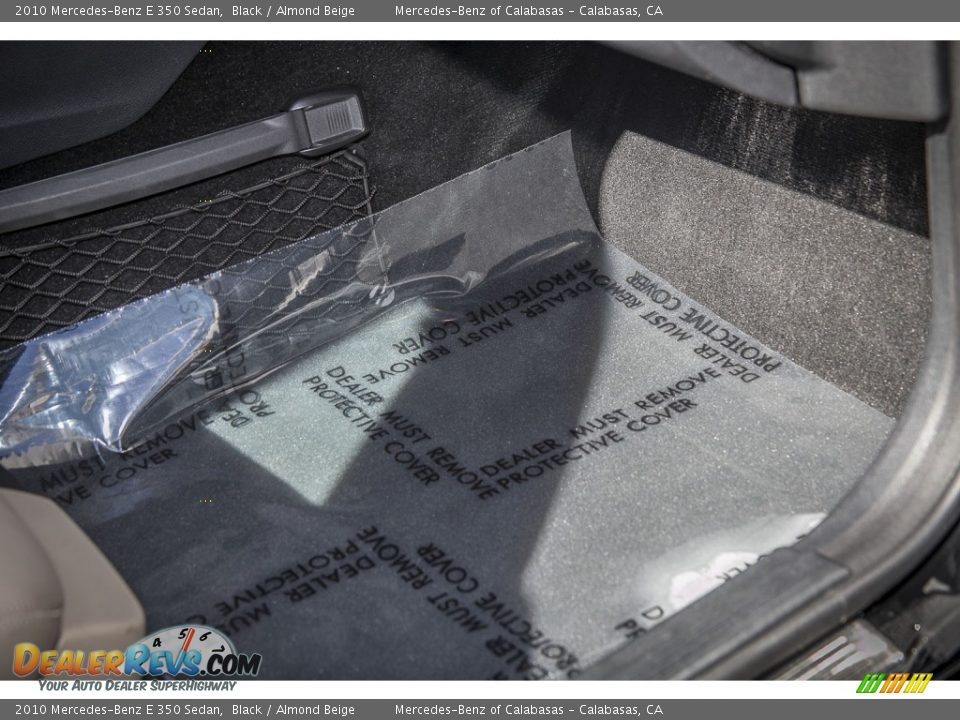 2010 Mercedes-Benz E 350 Sedan Black / Almond Beige Photo #23