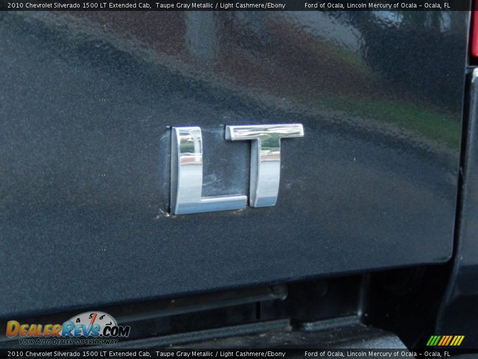 2010 Chevrolet Silverado 1500 LT Extended Cab Taupe Gray Metallic / Light Cashmere/Ebony Photo #11