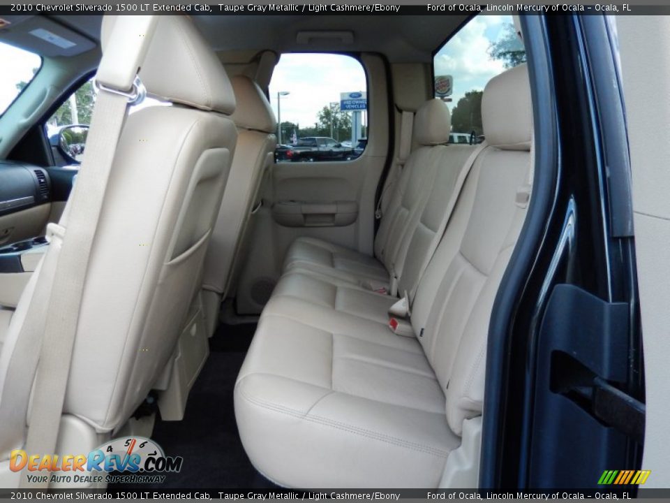 2010 Chevrolet Silverado 1500 LT Extended Cab Taupe Gray Metallic / Light Cashmere/Ebony Photo #16