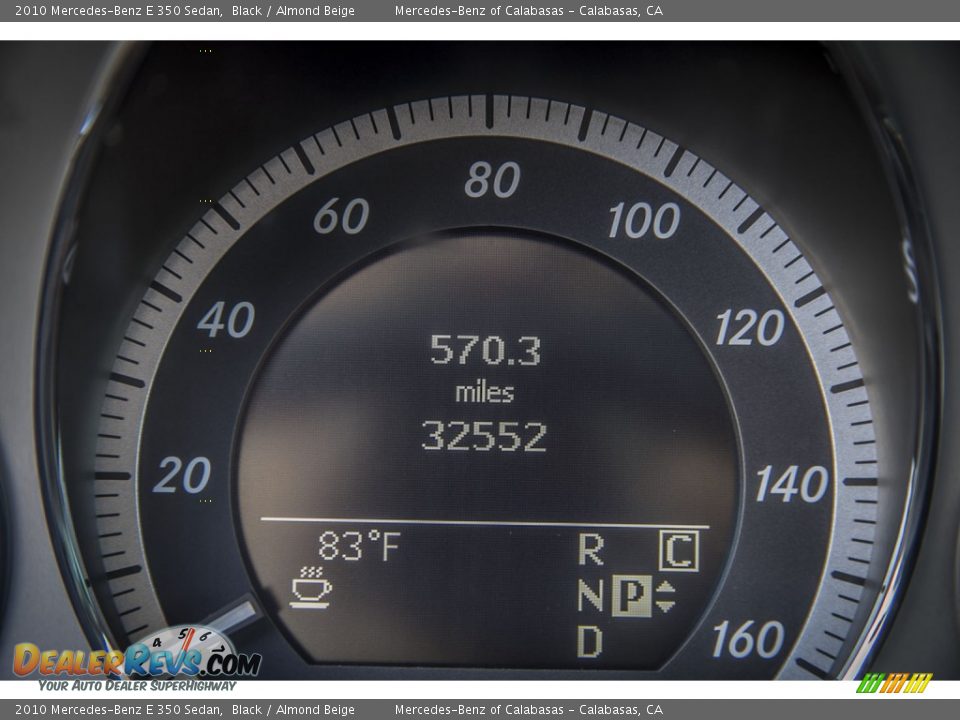 2010 Mercedes-Benz E 350 Sedan Black / Almond Beige Photo #31