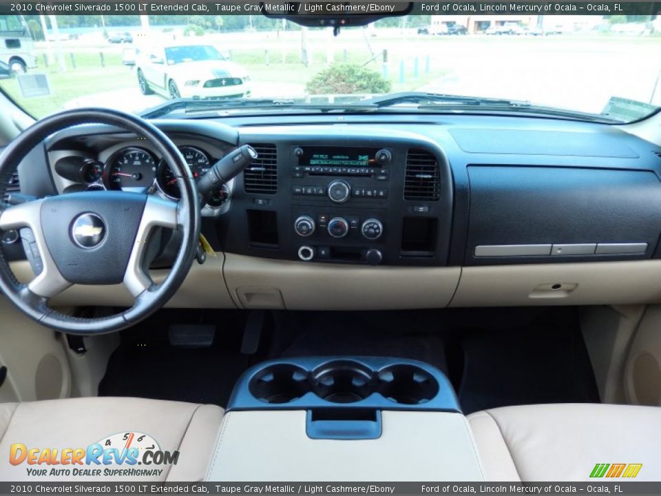 2010 Chevrolet Silverado 1500 LT Extended Cab Taupe Gray Metallic / Light Cashmere/Ebony Photo #20