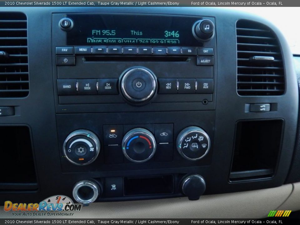 2010 Chevrolet Silverado 1500 LT Extended Cab Taupe Gray Metallic / Light Cashmere/Ebony Photo #23