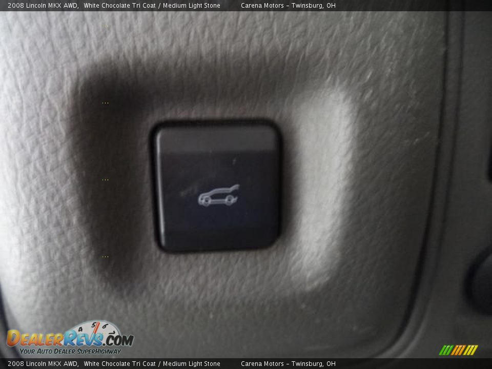 2008 Lincoln MKX AWD White Chocolate Tri Coat / Medium Light Stone Photo #32