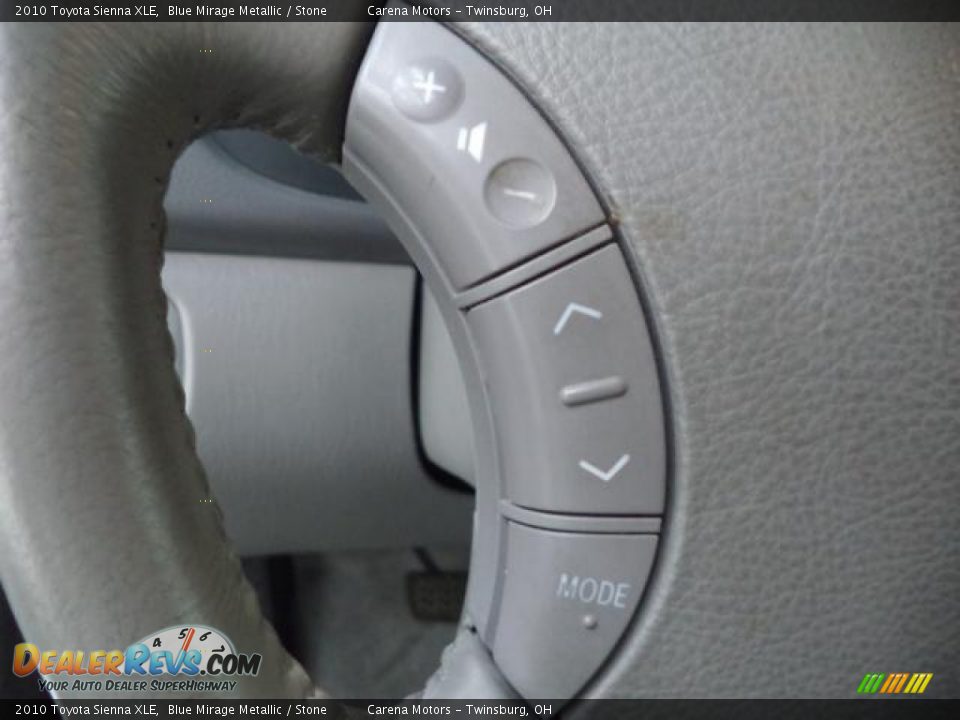 2010 Toyota Sienna XLE Blue Mirage Metallic / Stone Photo #18