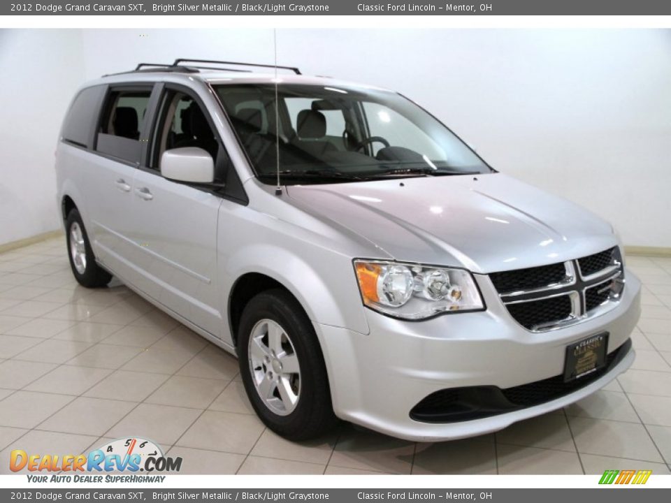 2012 Dodge Grand Caravan SXT Bright Silver Metallic / Black/Light Graystone Photo #1