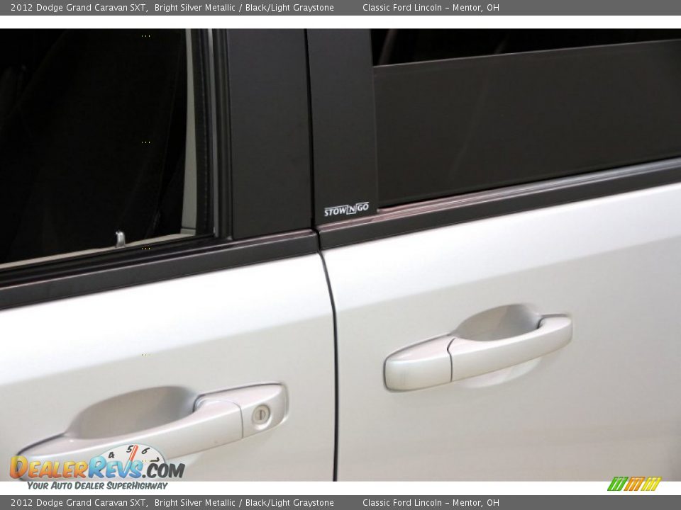 2012 Dodge Grand Caravan SXT Bright Silver Metallic / Black/Light Graystone Photo #4