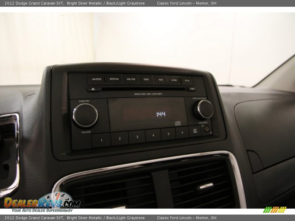 2012 Dodge Grand Caravan SXT Bright Silver Metallic / Black/Light Graystone Photo #10