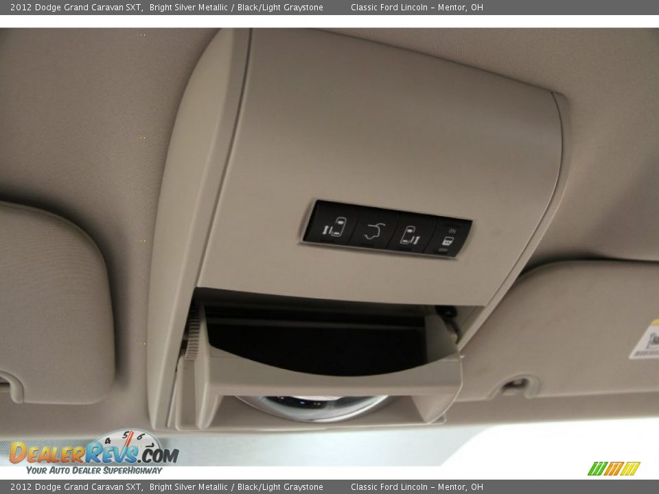 2012 Dodge Grand Caravan SXT Bright Silver Metallic / Black/Light Graystone Photo #18
