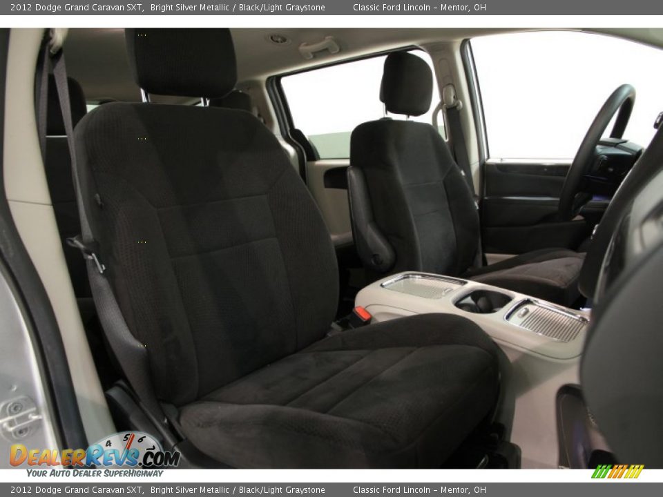 2012 Dodge Grand Caravan SXT Bright Silver Metallic / Black/Light Graystone Photo #19