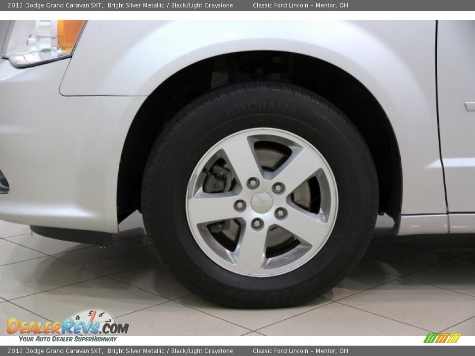 2012 Dodge Grand Caravan SXT Bright Silver Metallic / Black/Light Graystone Photo #28