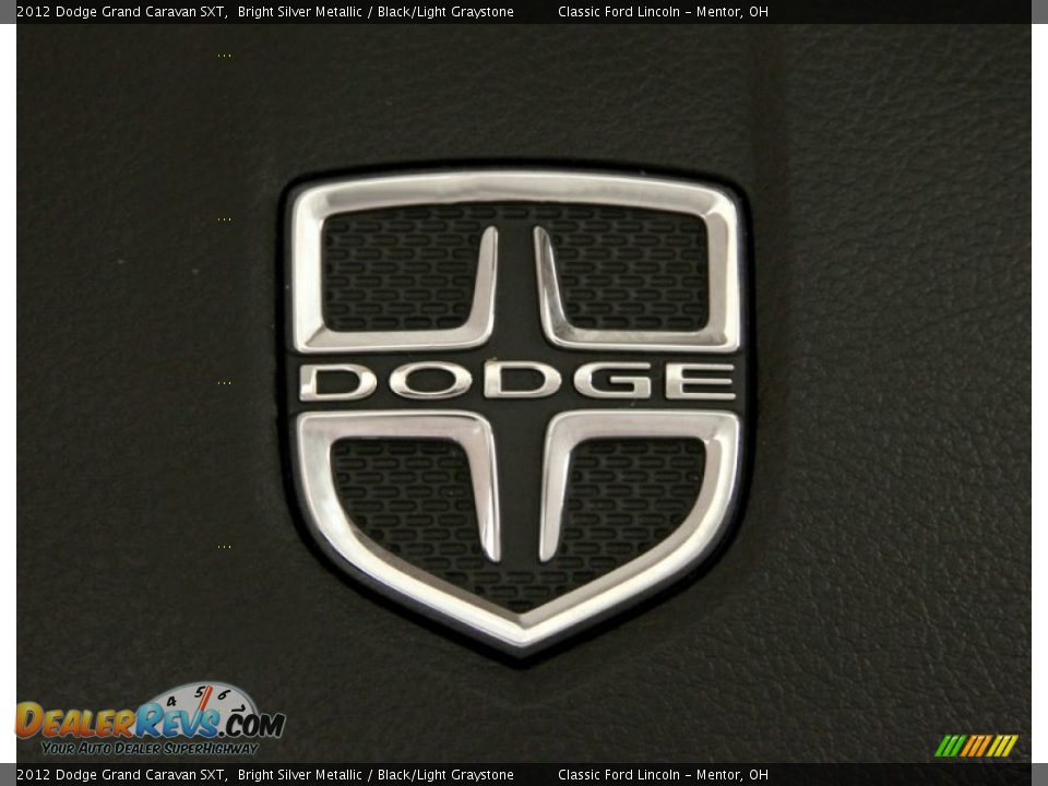 2012 Dodge Grand Caravan SXT Bright Silver Metallic / Black/Light Graystone Photo #30