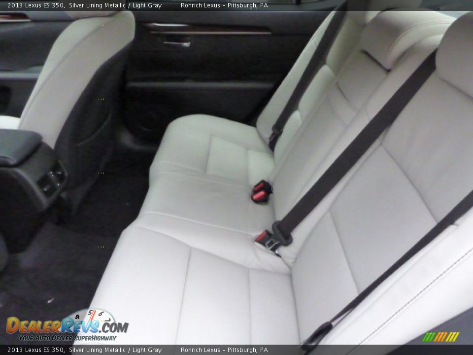 2013 Lexus ES 350 Silver Lining Metallic / Light Gray Photo #11