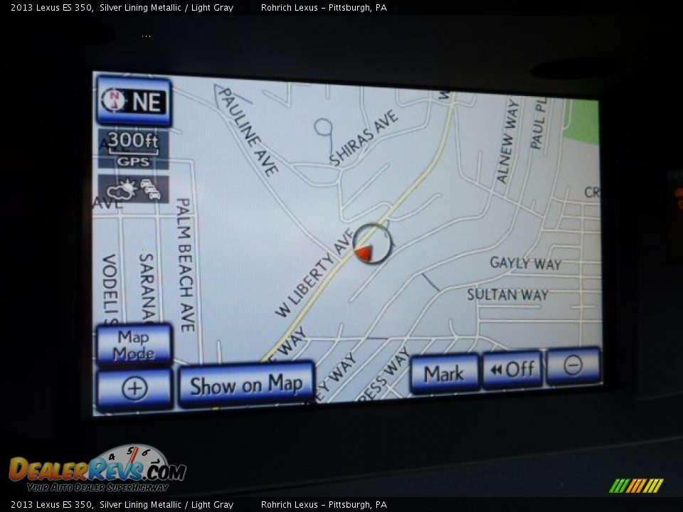 2013 Lexus ES 350 Silver Lining Metallic / Light Gray Photo #16