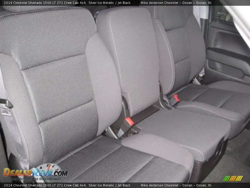 2014 Chevrolet Silverado 1500 LT Z71 Crew Cab 4x4 Silver Ice Metallic / Jet Black Photo #10