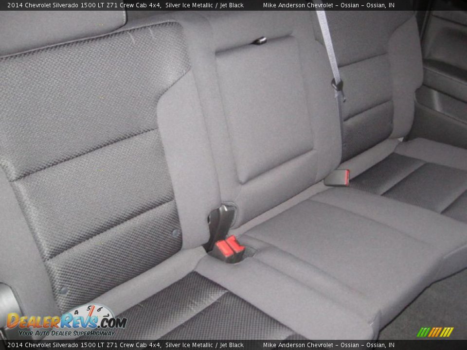 2014 Chevrolet Silverado 1500 LT Z71 Crew Cab 4x4 Silver Ice Metallic / Jet Black Photo #12