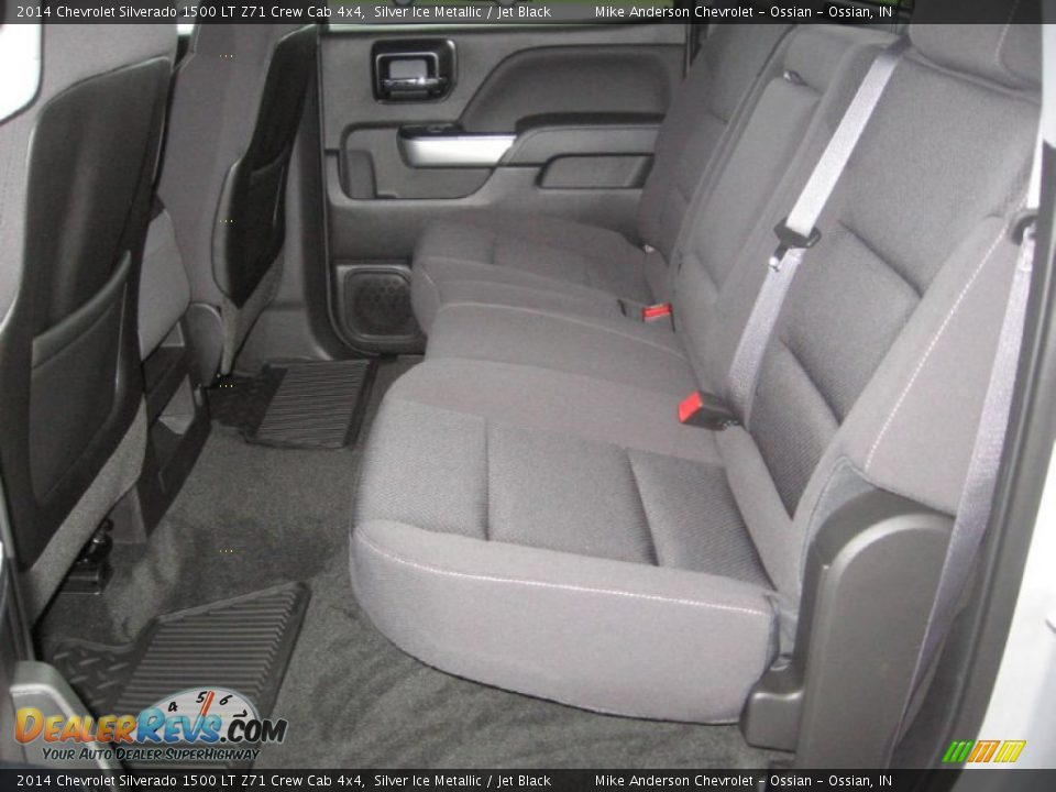 2014 Chevrolet Silverado 1500 LT Z71 Crew Cab 4x4 Silver Ice Metallic / Jet Black Photo #13