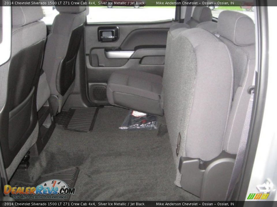 2014 Chevrolet Silverado 1500 LT Z71 Crew Cab 4x4 Silver Ice Metallic / Jet Black Photo #14