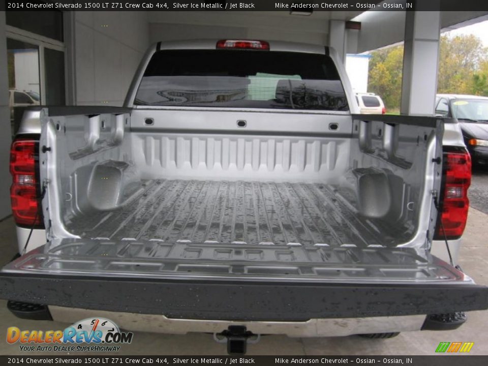 2014 Chevrolet Silverado 1500 LT Z71 Crew Cab 4x4 Silver Ice Metallic / Jet Black Photo #16
