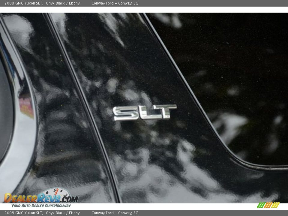 2008 GMC Yukon SLT Onyx Black / Ebony Photo #9