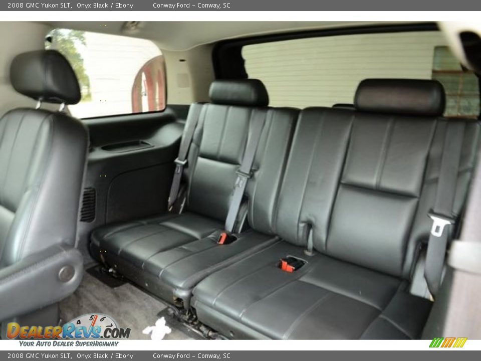 2008 GMC Yukon SLT Onyx Black / Ebony Photo #12