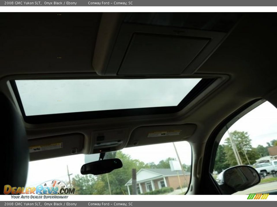 2008 GMC Yukon SLT Onyx Black / Ebony Photo #13