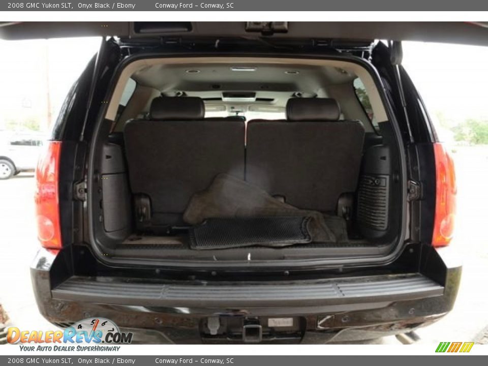 2008 GMC Yukon SLT Onyx Black / Ebony Photo #17