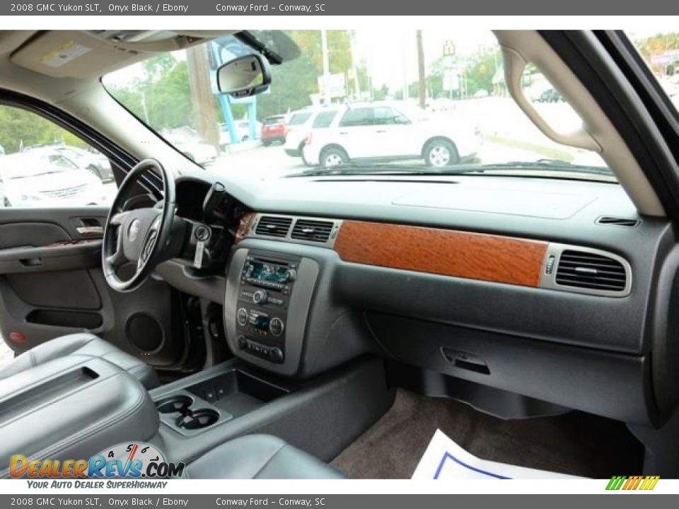 2008 GMC Yukon SLT Onyx Black / Ebony Photo #20
