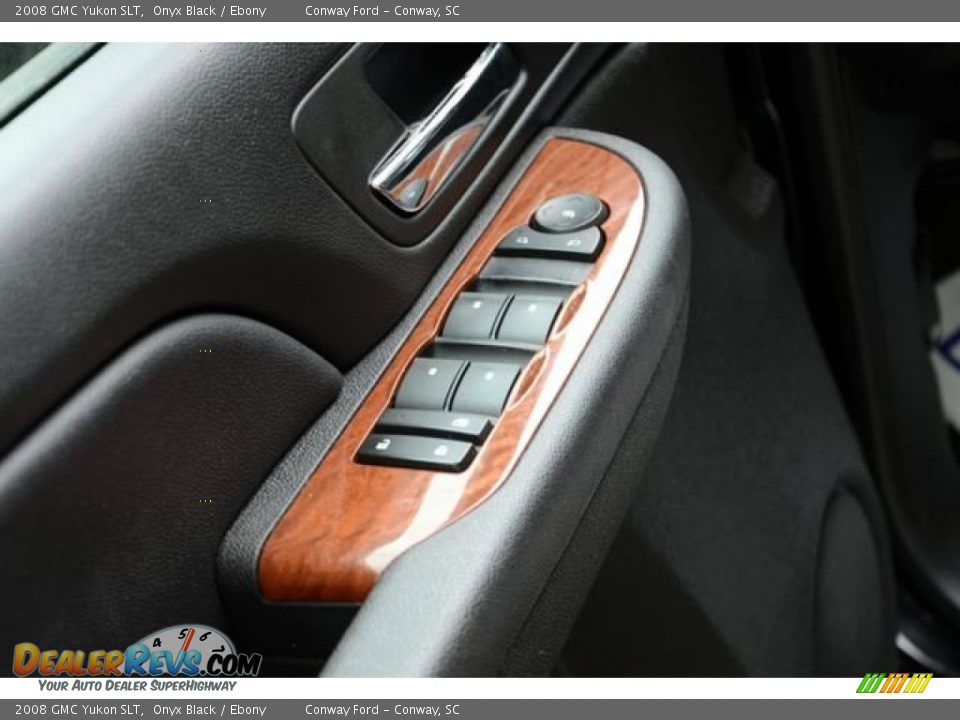 2008 GMC Yukon SLT Onyx Black / Ebony Photo #22