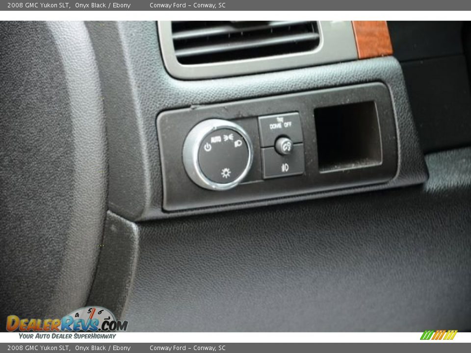 2008 GMC Yukon SLT Onyx Black / Ebony Photo #24