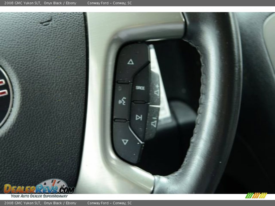 2008 GMC Yukon SLT Onyx Black / Ebony Photo #27
