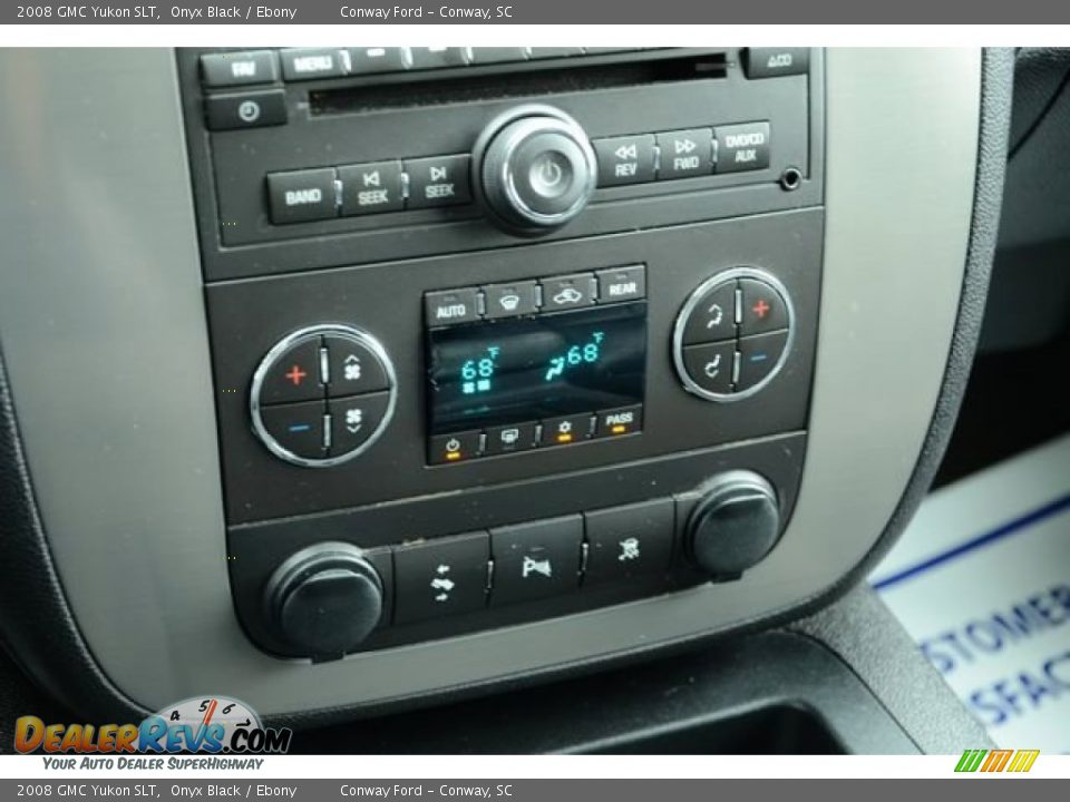 2008 GMC Yukon SLT Onyx Black / Ebony Photo #31