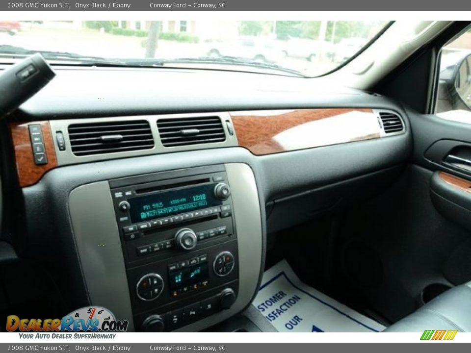 2008 GMC Yukon SLT Onyx Black / Ebony Photo #32