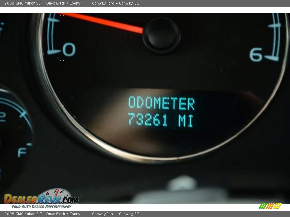 2008 GMC Yukon SLT Onyx Black / Ebony Photo #33