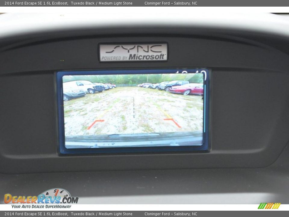 2014 Ford Escape SE 1.6L EcoBoost Tuxedo Black / Medium Light Stone Photo #11