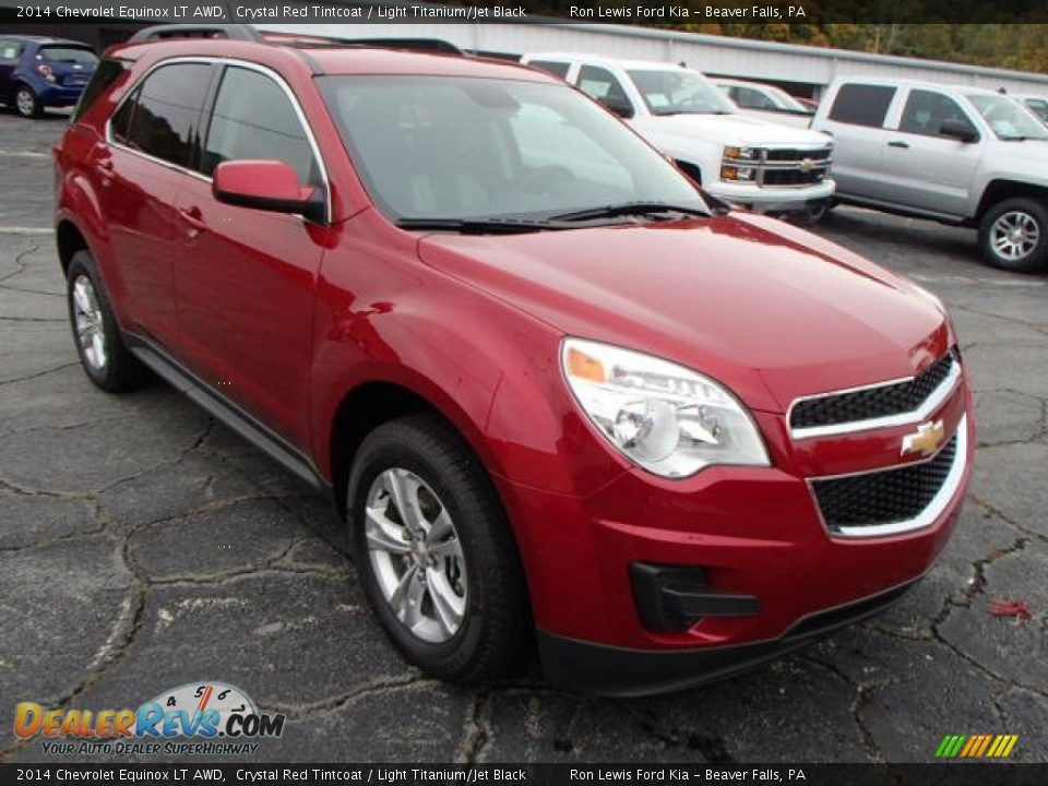 Front 3/4 View of 2014 Chevrolet Equinox LT AWD Photo #2